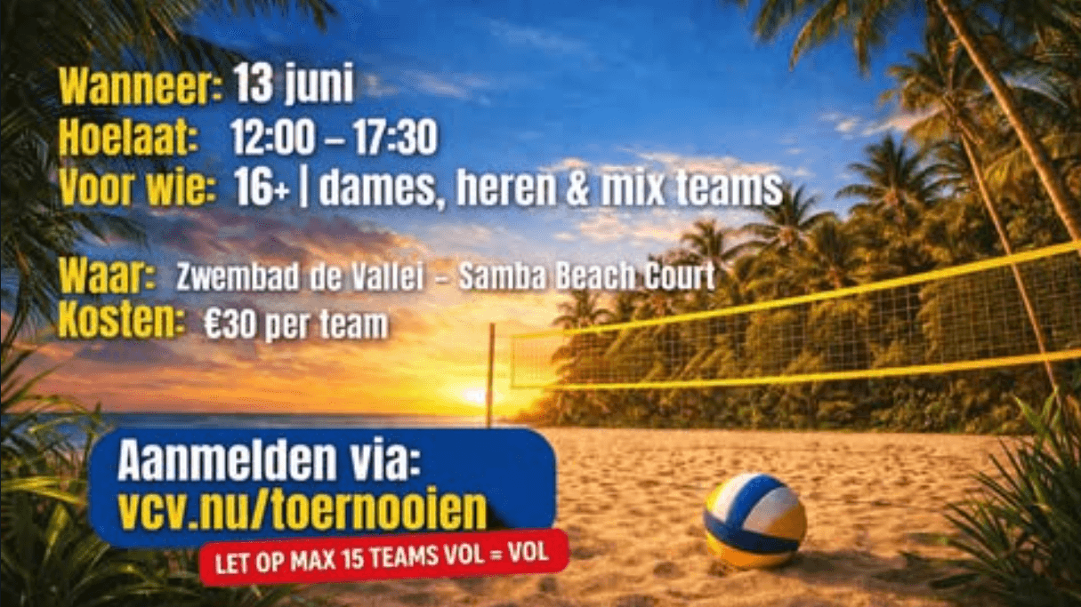 VCV Beachtoernooi 2026